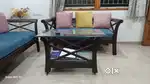 Teak wood Sofaset with typoi