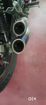 akrapovic double exhaust Apache RTR 2v full setup