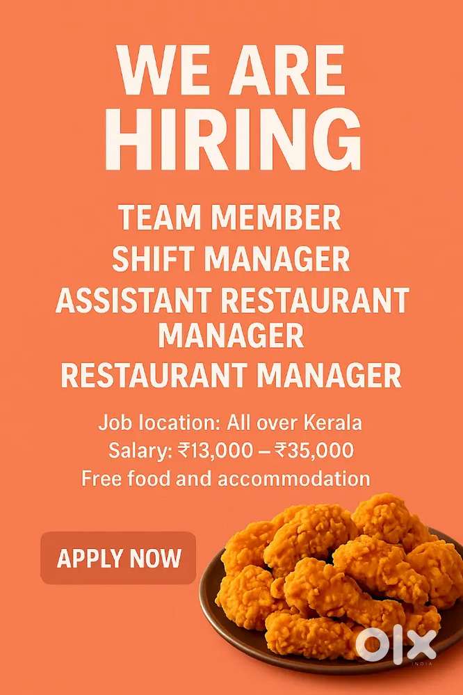 Restaurant manager, Team member