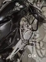 New battery and horn okk bike good condition