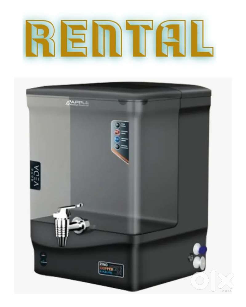 Water purifier available on rent