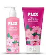 Plix hibiscus bond repair shampoo conditioner