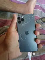 I phone 11 Pro 64 GB back glass Broken