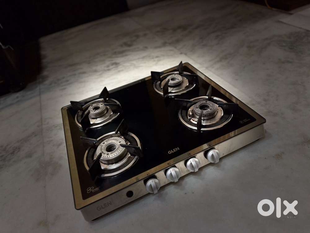 Glass cooktop glen with 4 burners, OTG, water filter, handy