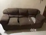 Damage three seaters sofa