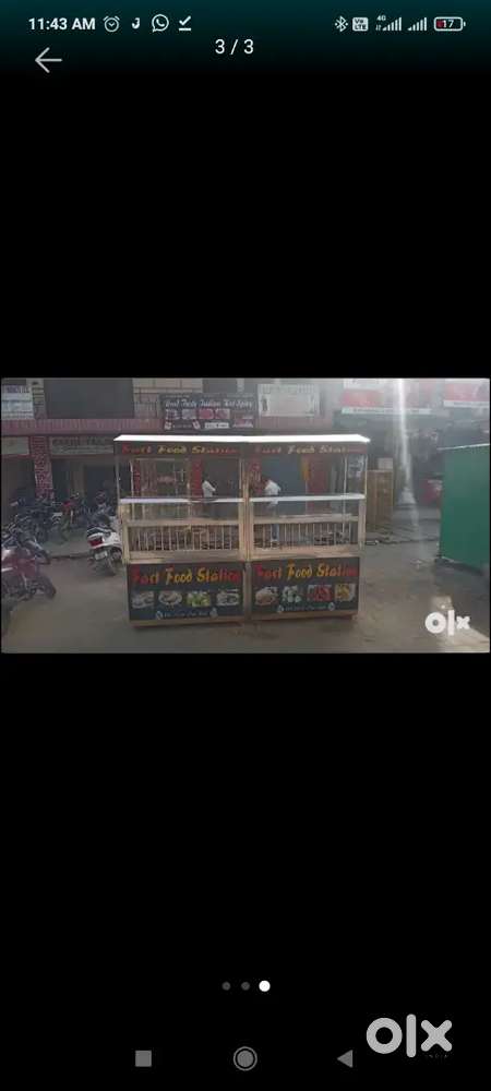 space for food counter need in hsr layout