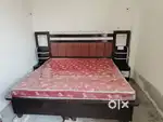 (New bed) Only used for 20 days, dobble box bed with gaddha,