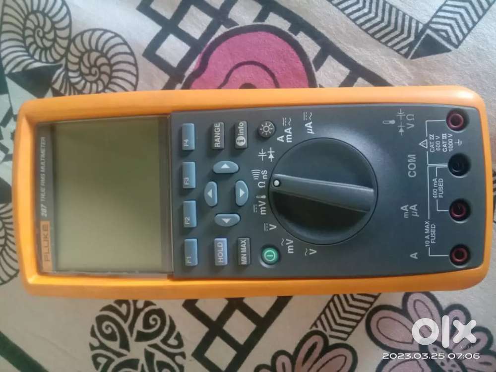 Fluke multimeter 287 rms true