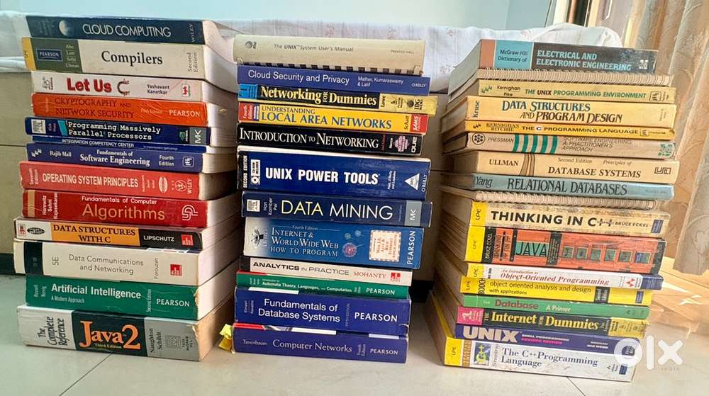 IT and Computer Science books for BTech students or professionals