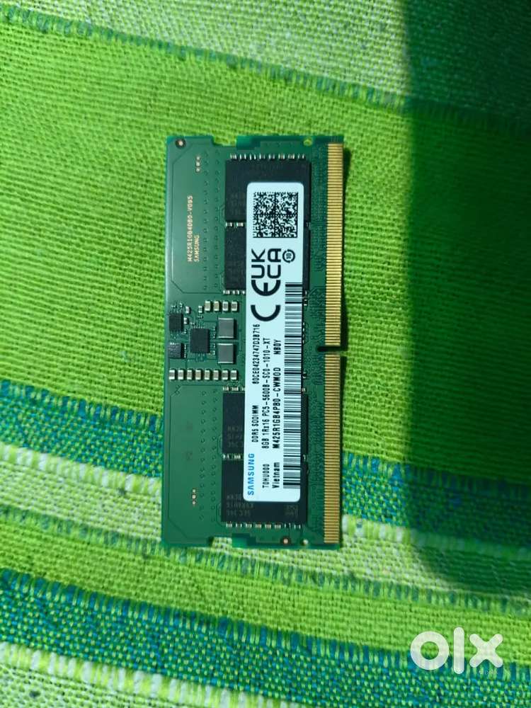 Samsung 8GB DDR5 Laptop RAM – Excellent Condition