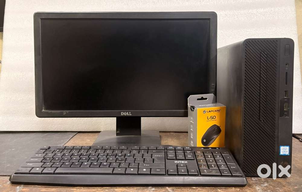 Hp 280 G3 SFF , i5/8th Gen ,8gb ram, 256gb SSD , 19 inch screen