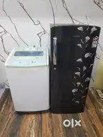 Samsung latest single door refrigerator and samsung washing machine*/*