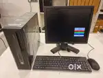 Completeset Computer HP EliteDesk Amd A12 Like i5-7th 256GB SSD 8GBRAM
