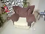 5 seater sofa set (3+1+1) with centre table