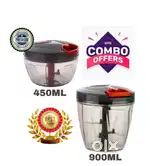 Very useful manual choppers 1000ML 450 ML  combos
