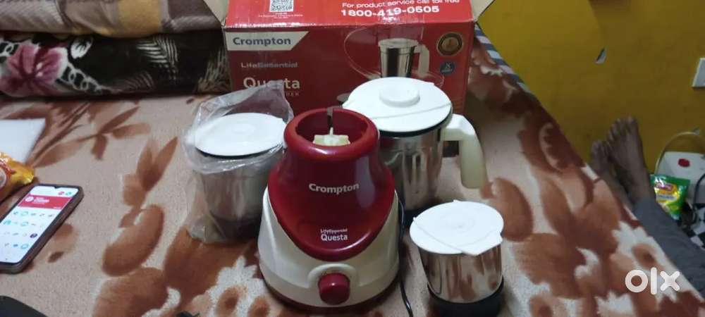 Crompton grender mixer not use