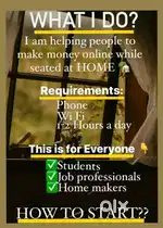 Work from home opportunity