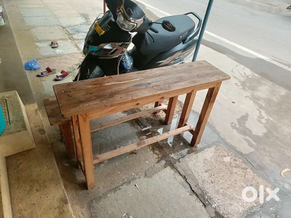 Wood tables