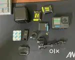 GoPro 10 With 2 Extra Battery telesin or 128 GB memory