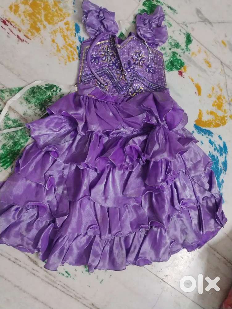 Frilled frock