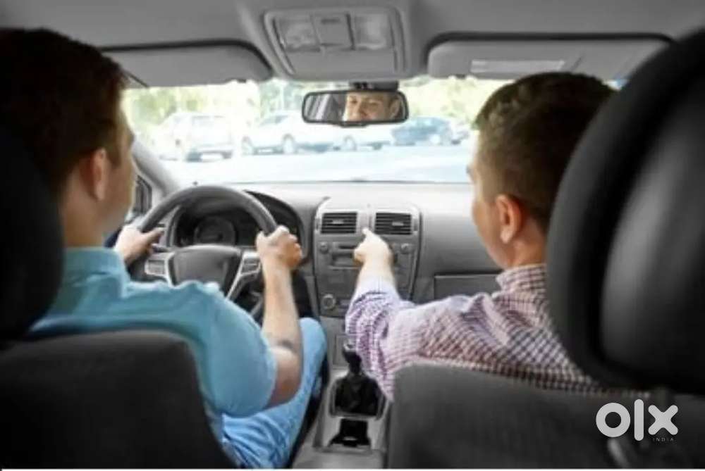 Driving training teacher