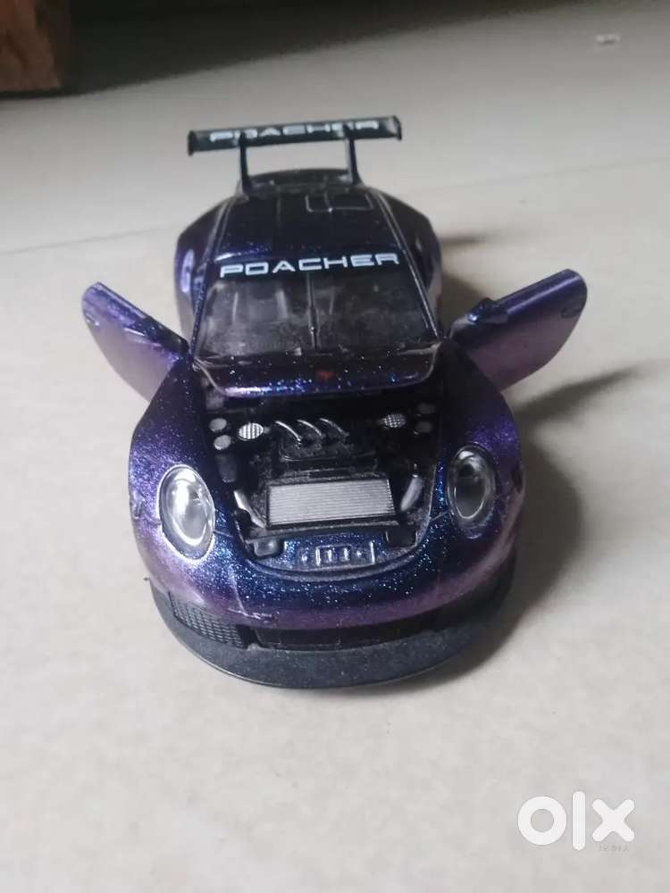 Porsche 911 GT3 RS Diecast Metal Pull Back Car