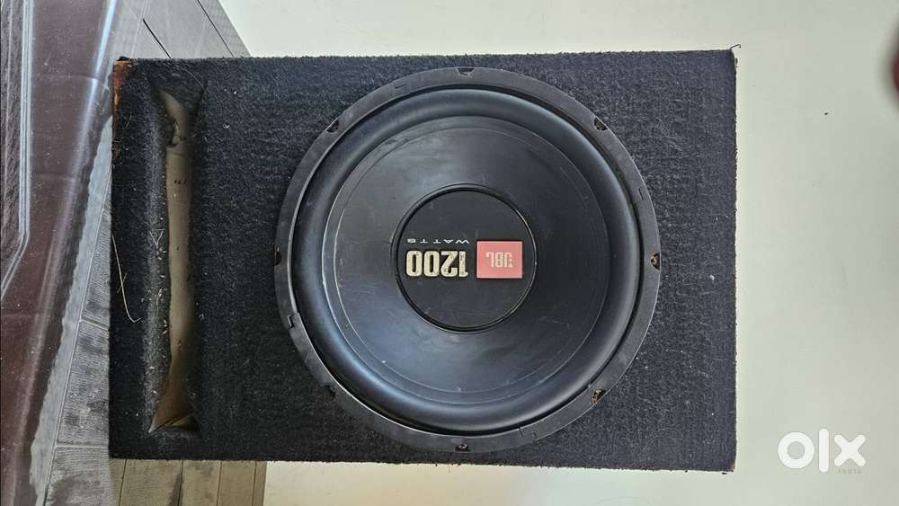Jbl 1200 watts Car Subwoofer with Bass Box