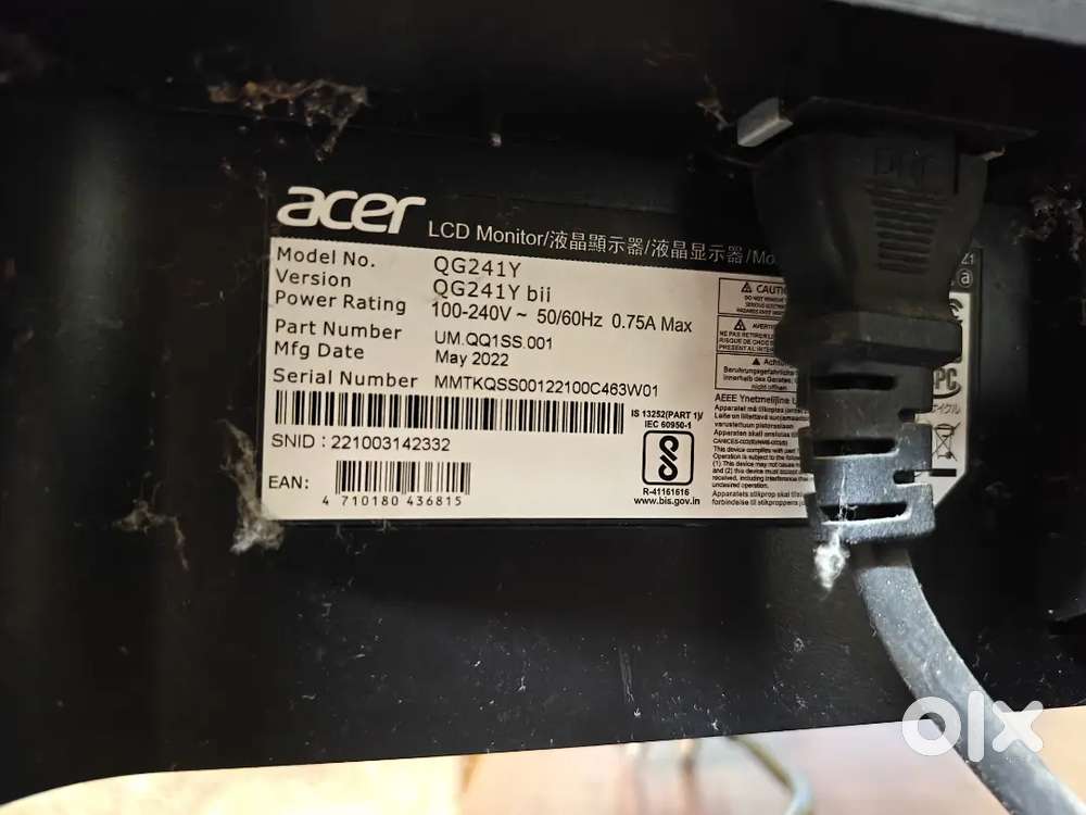 Monitor & cpu for sale