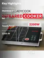BRAND NEW INFRARED INDUCTION NO USE ONE DAY