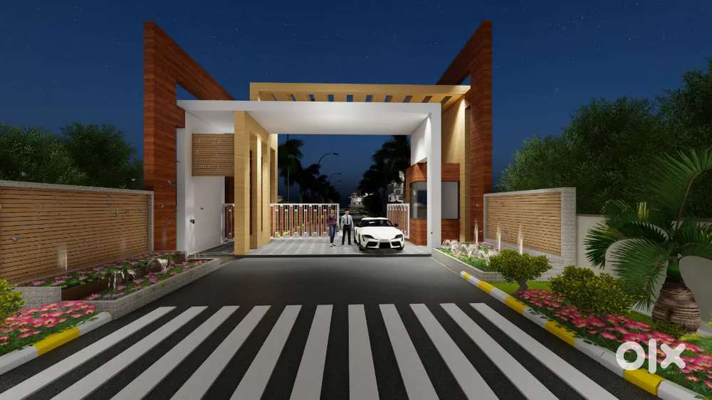 183 & 240 sq yards luxuries Duplex villas for sale in the Guntur city