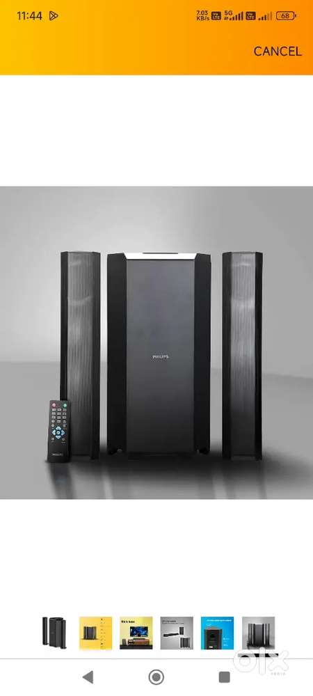 Philips home theatre 2in 1 best sound quality