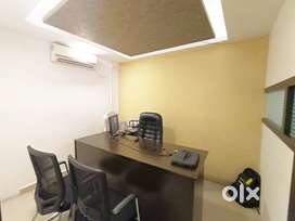 1000 /1500 sqft Fully furnished ac office at Palarivattom & mg road