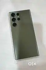 Samsung' s23 ultra green colour  5 month old with bill box warranty