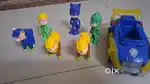 Paw petrol car, bike and figurines toy