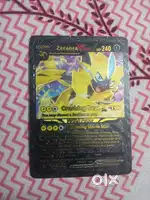 POKEMON CARD / ZERORA V STAR WITH BLACK AND GOLD RARE EDITION