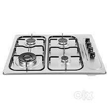 Faber Hob - Gas Stove - FH 40 AMD Stainless Steel - 4 Italian Burners