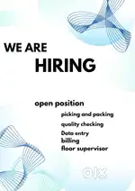 WE ARE HIRING DATA ENTRY EXECUTIVE FOR WAREHOUSE