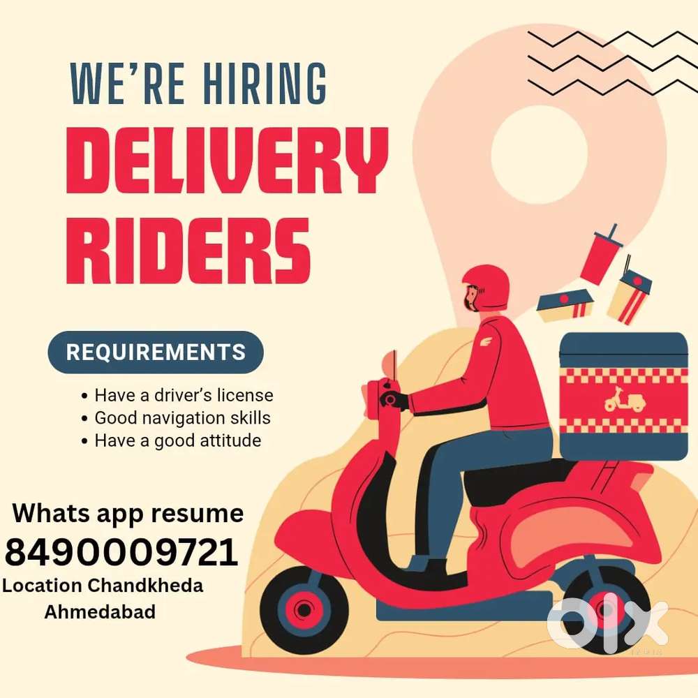 Delivery Boy for pizza store