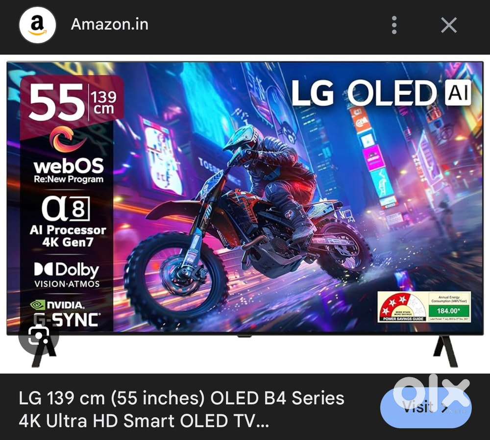 LG OLED 55” sealed packd orignal tv