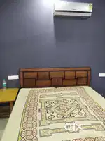 1 LUXURY ROOM WITH AC, BED, TWO SEATER SOFA, ALMIRAH, WASHROOM