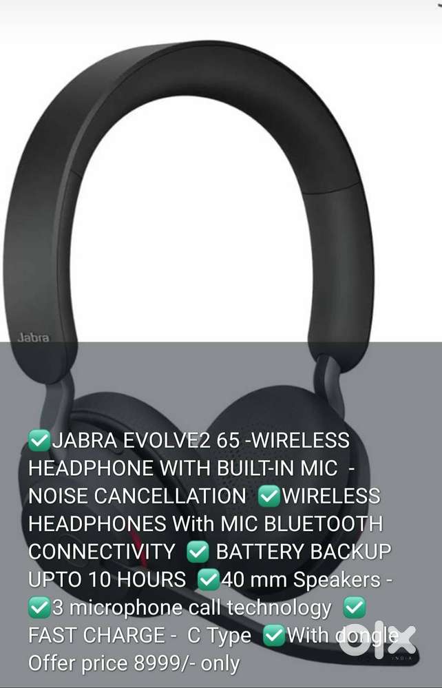 jabra evolve boat marshall logitech kotion bluetooth headphone