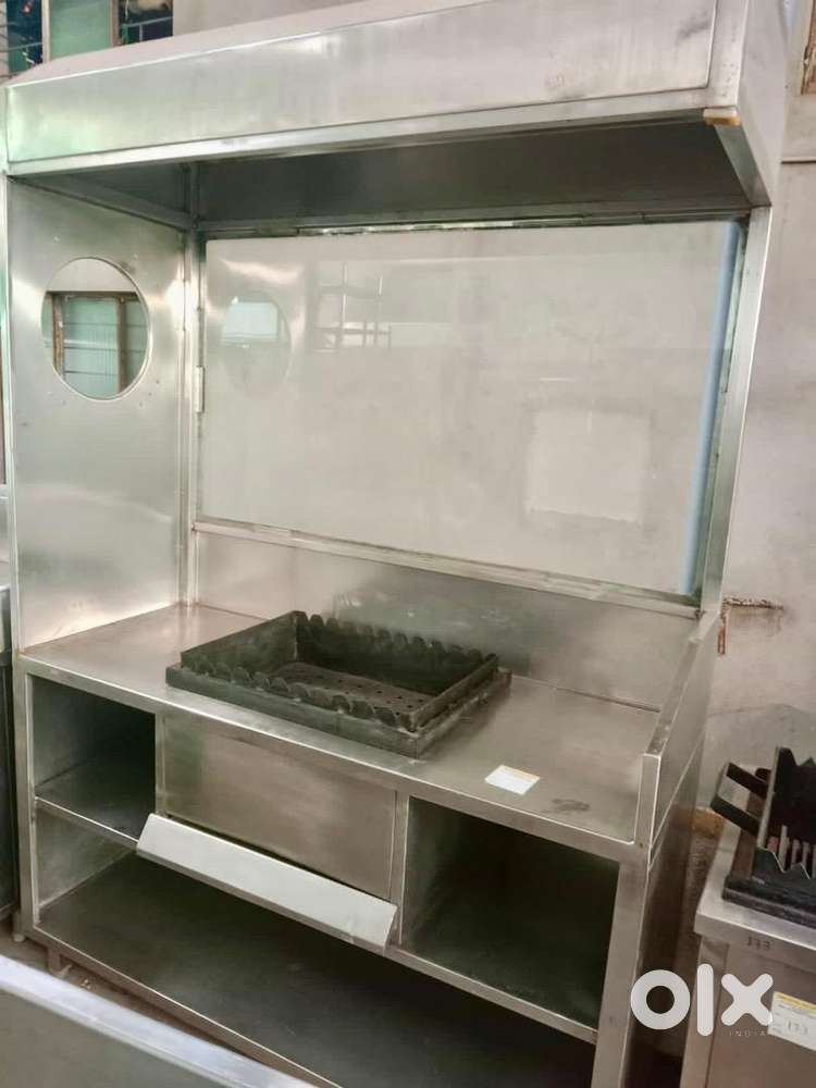 Hotel restaurant Barbeque displaycounter-fishcounter/steelcounted-&/