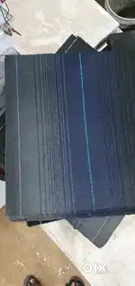 Office floor mat. Office workstation. Glass partition