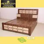 Khwaja furniture. King size storage bed. Bajaj finance available