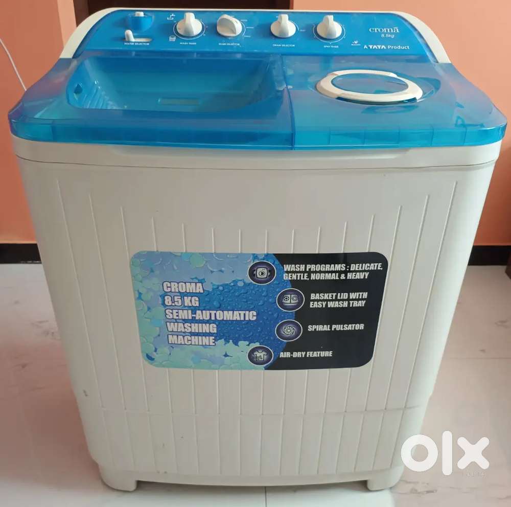 Tata Croma 8.5kg Semi-Automatic washing machine