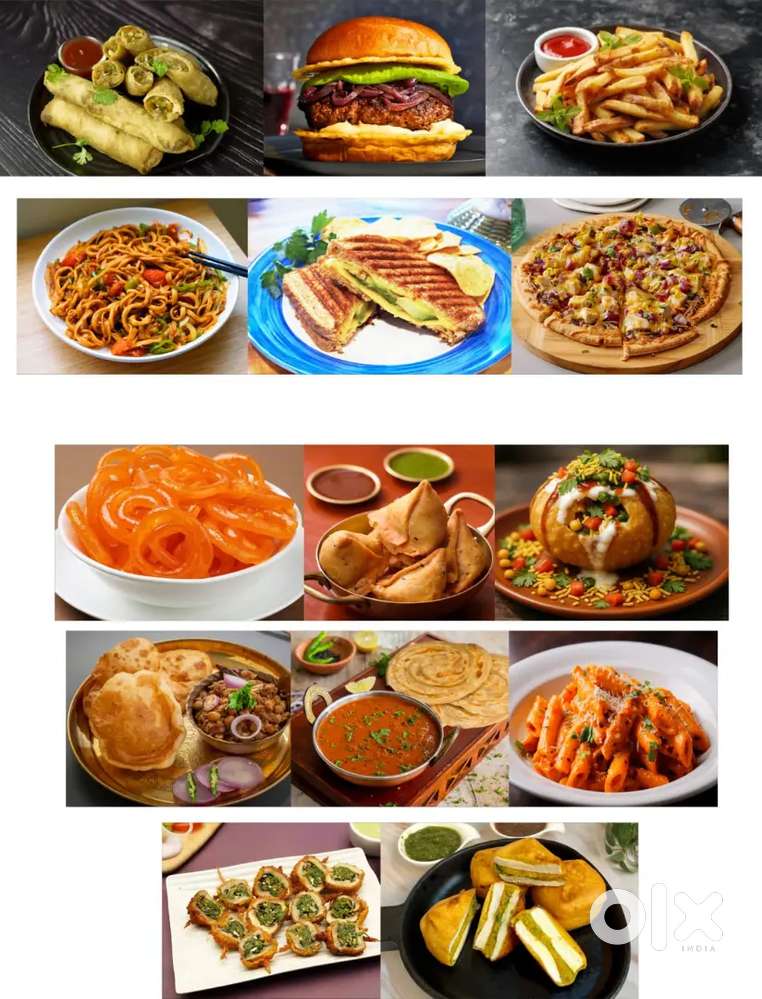 head chef and helper and waiter