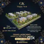 GK HAPPY NEST IS A DTCP & RERA APPROVED LAND  PLOT JUST 5 k