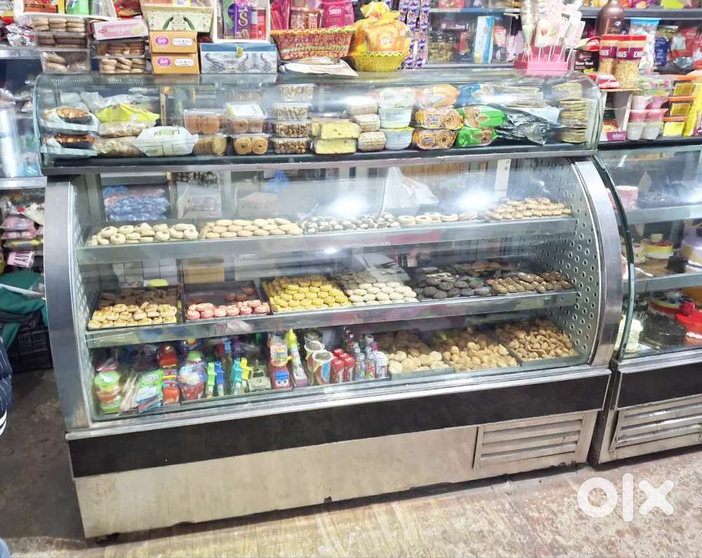 Bakery and sweet counters in good condition for sale