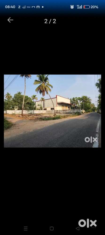 Roadside 15 cent at manakapady manjaly road