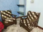 Pure saag wodden sofa